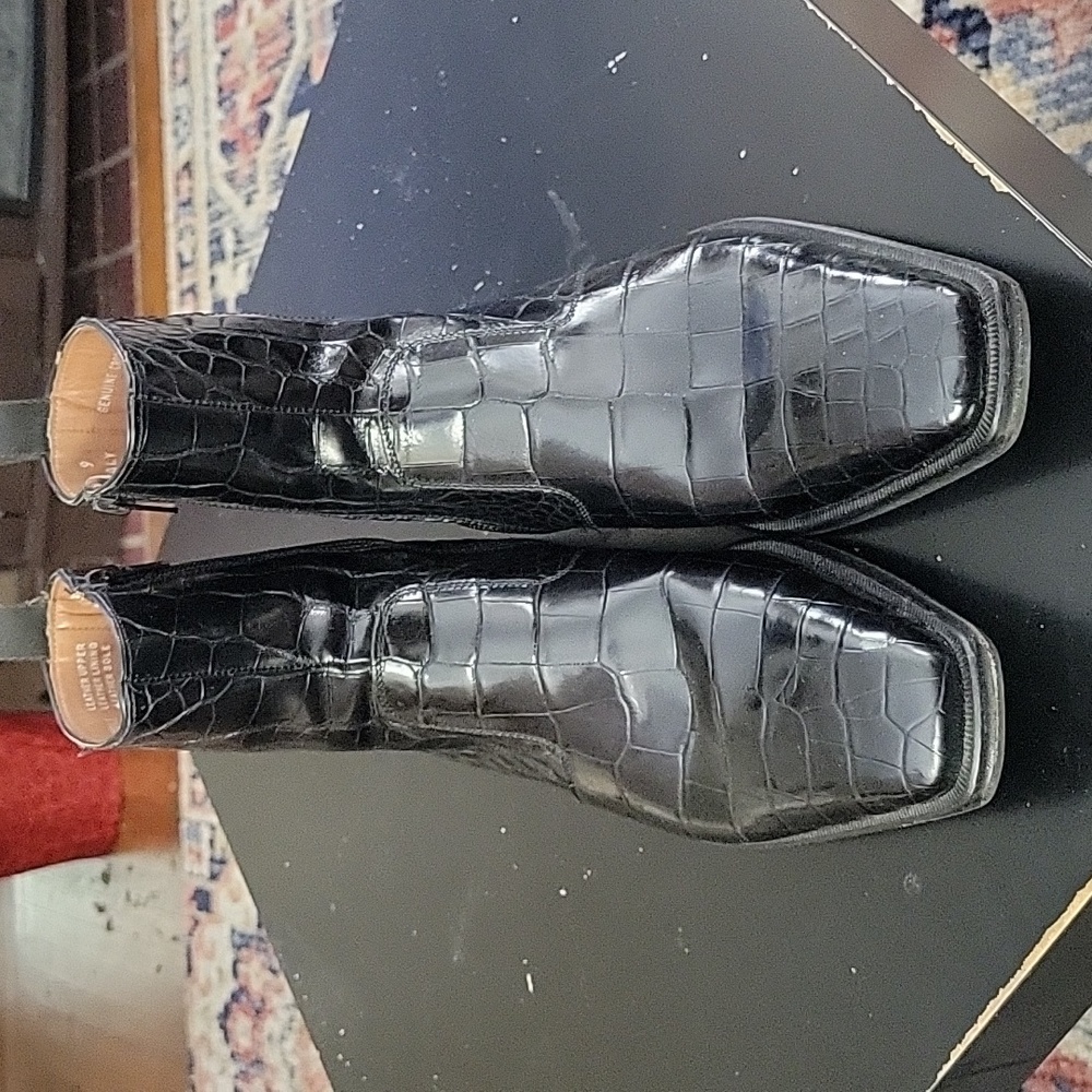 Cellini men's crocodile boots